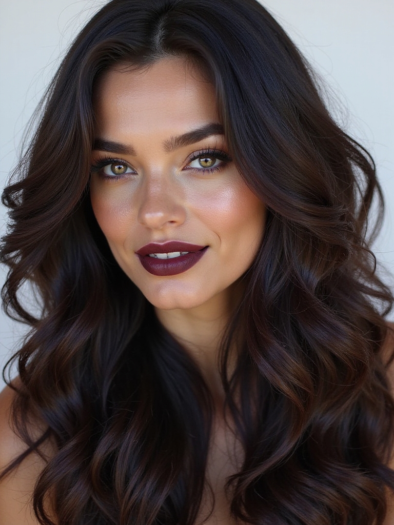 chic licorice hair color