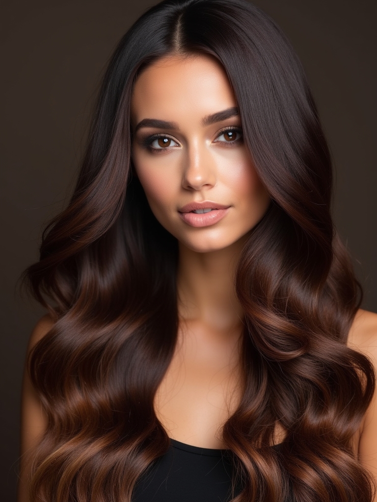 chocolate brown hair benefits