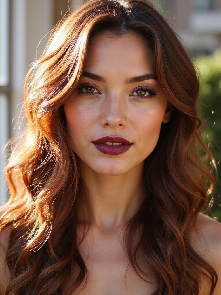 cinnamon brown hair tones