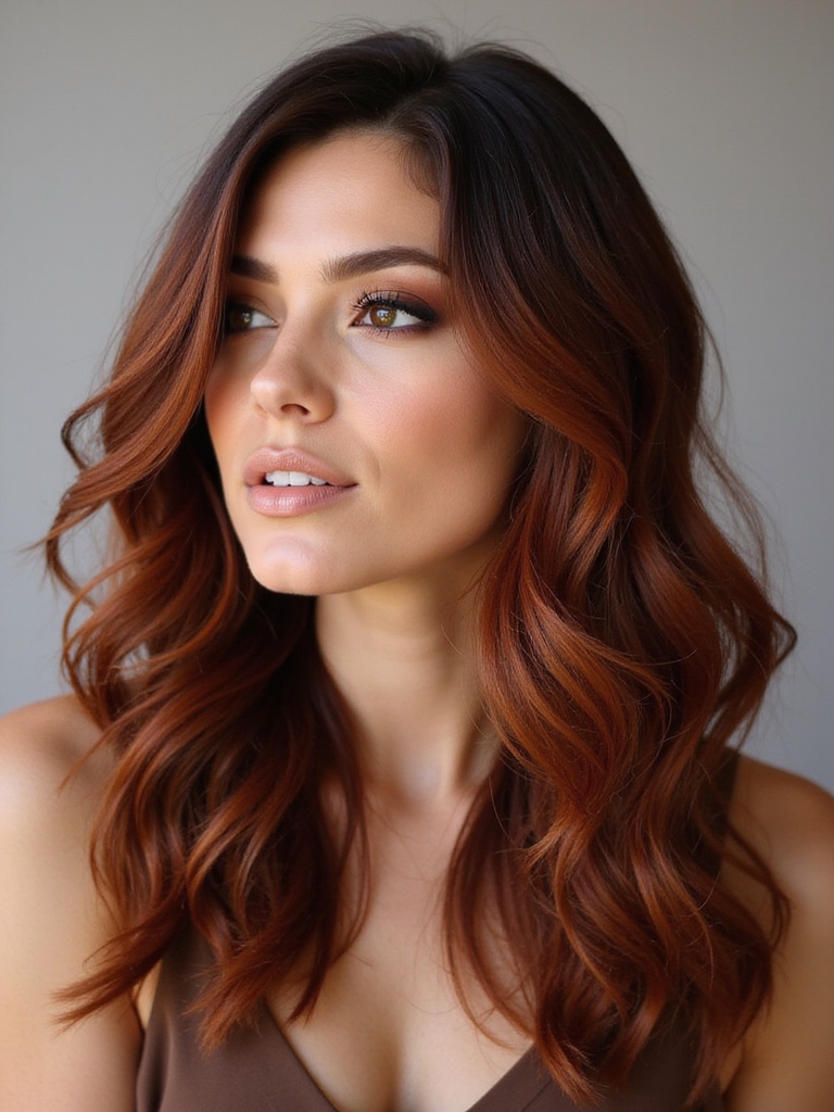 copper undertones in auburn