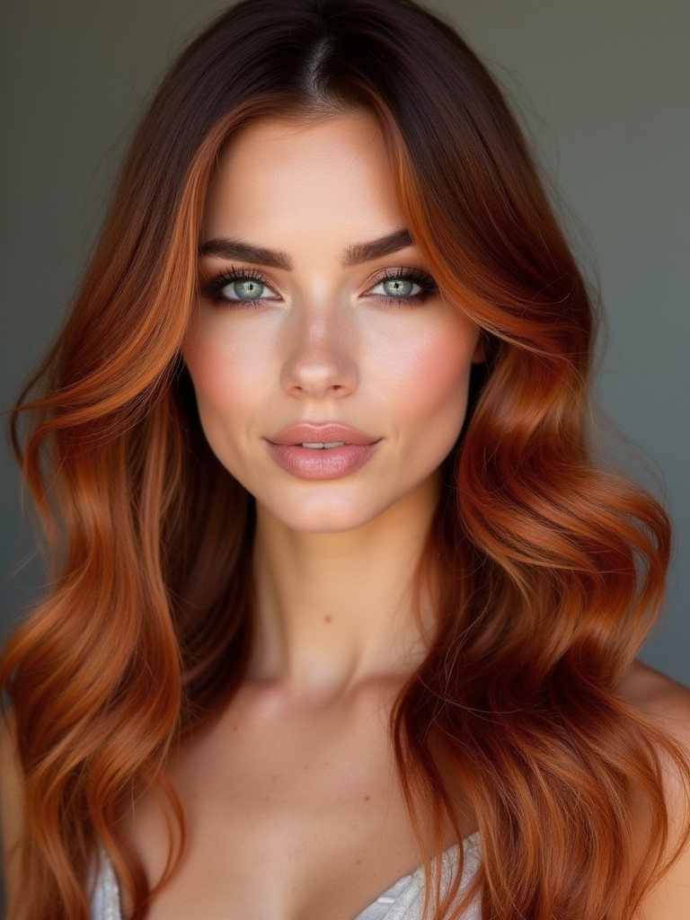 coppery glow for summer