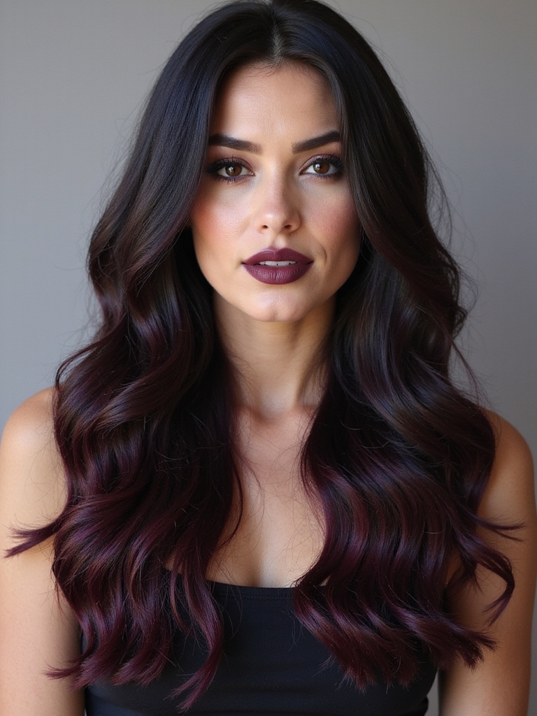 dark plum hair benefits