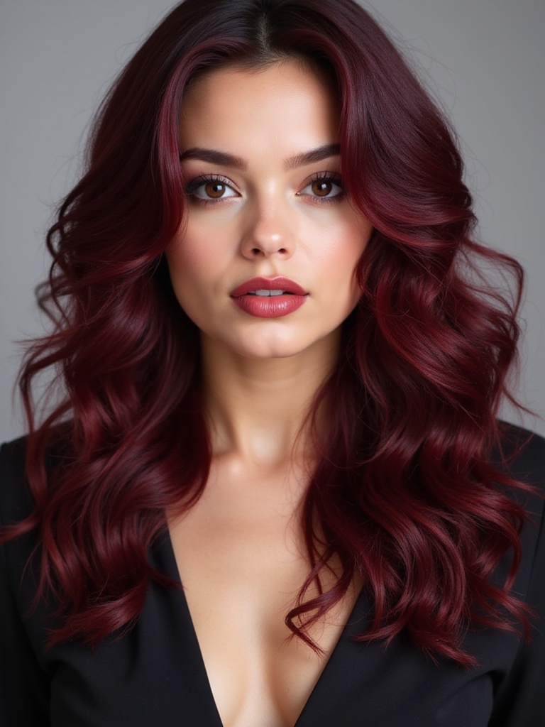 diy burgundy hair color
