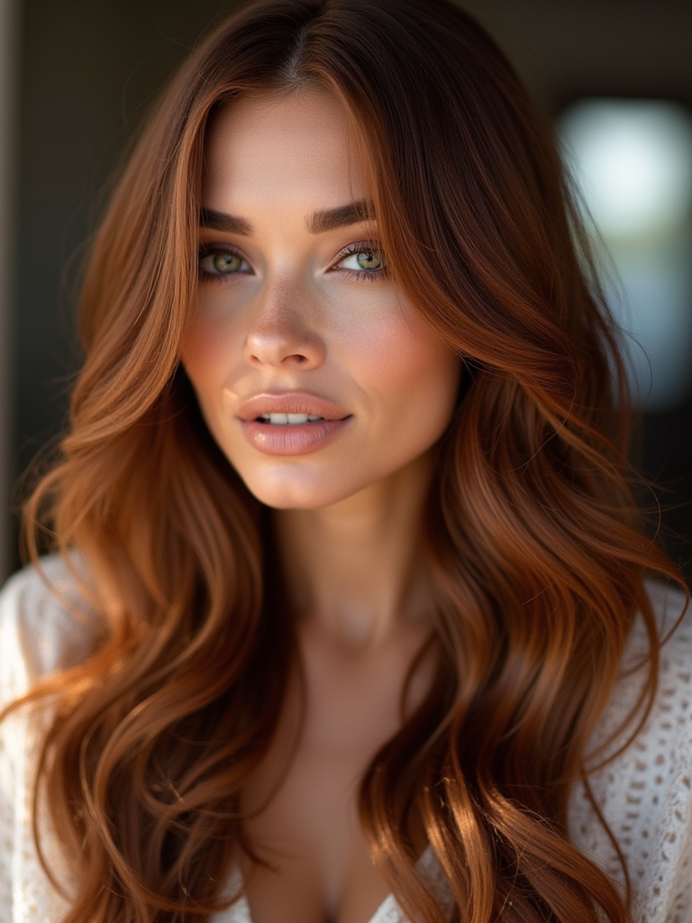 dramatic allure in brown