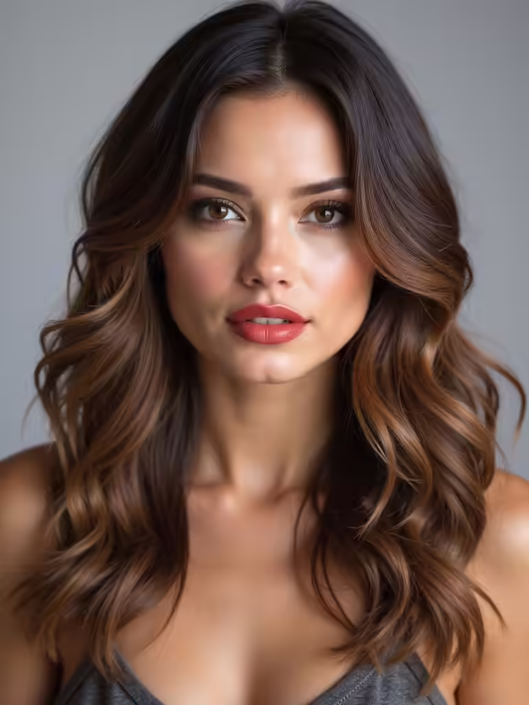 dynamic mocha hair transformation