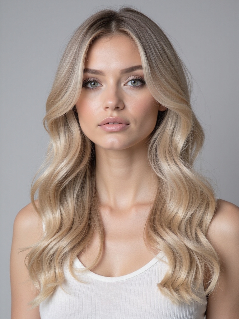 effortless elegant ash blonde