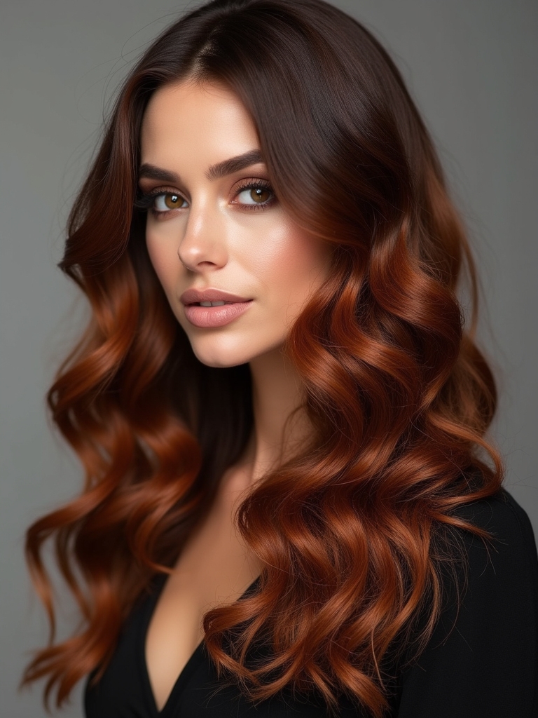 espresso balayage for brunettes