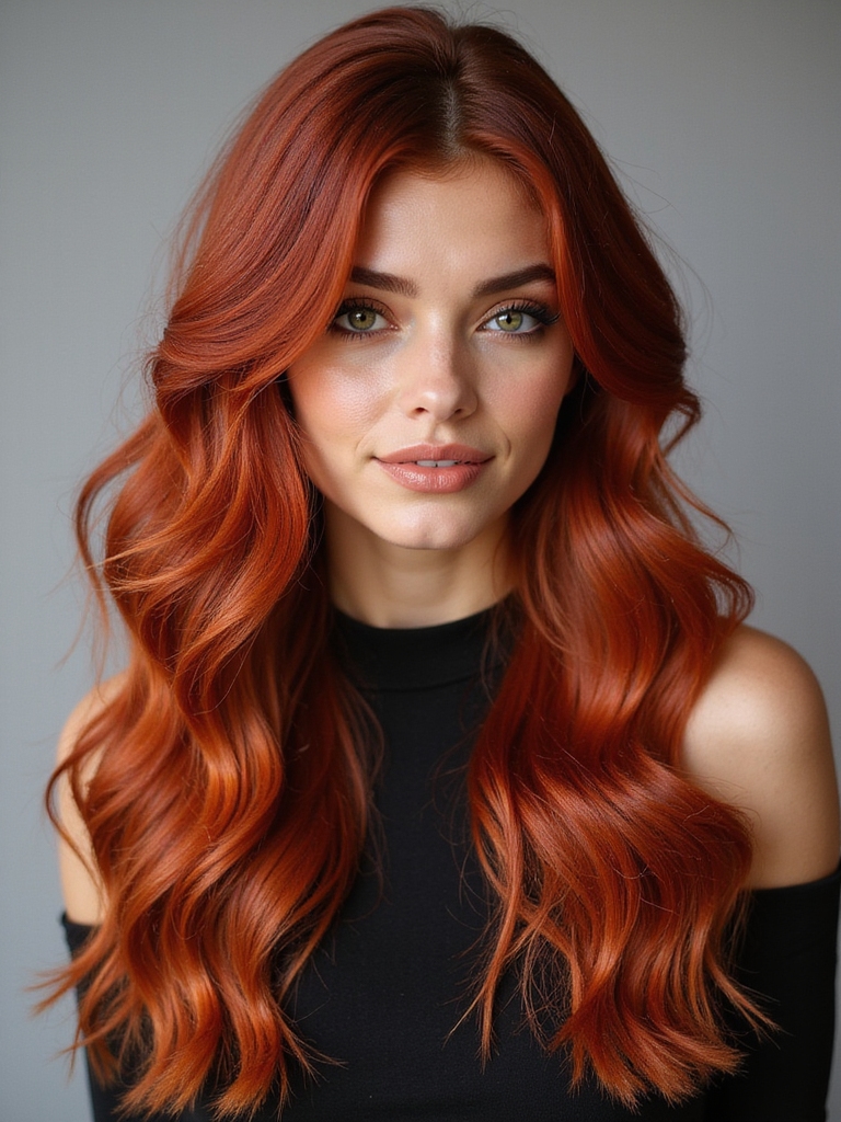 ginger hair enhances beauty