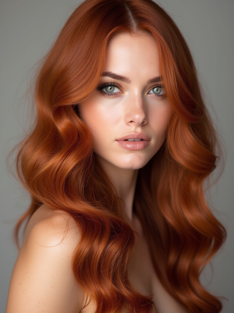 ginger hair highlights and lowlights