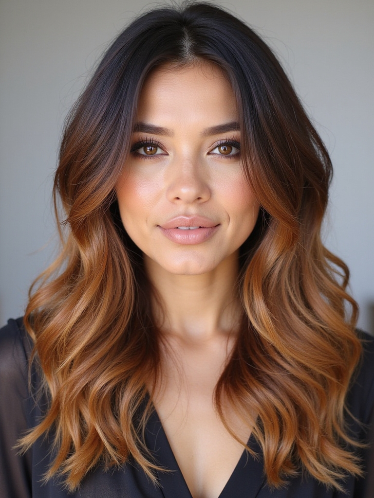 luminous ombre hair makeover