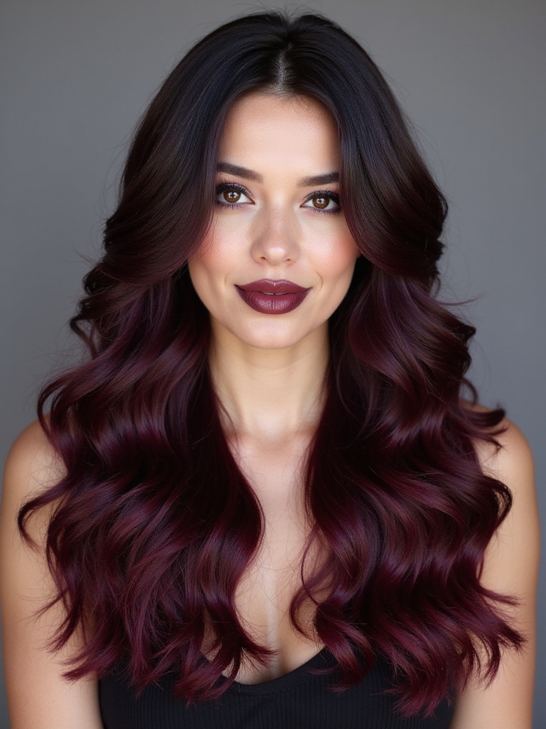luscious black cherry transformation