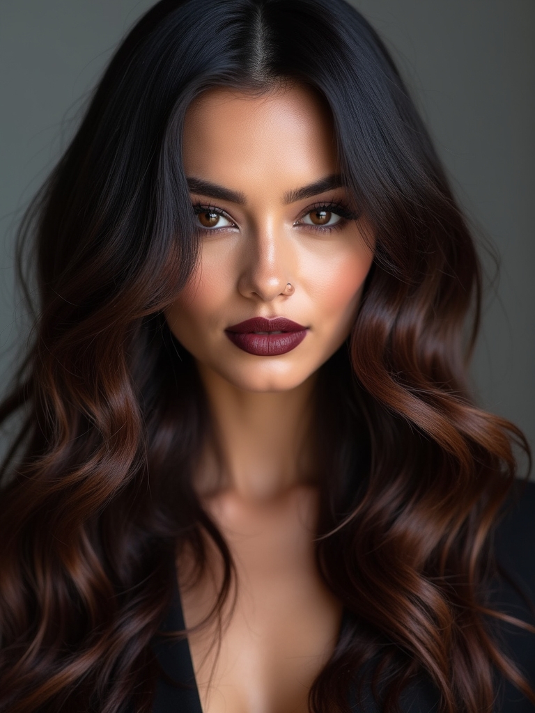 luxurious espresso hair color