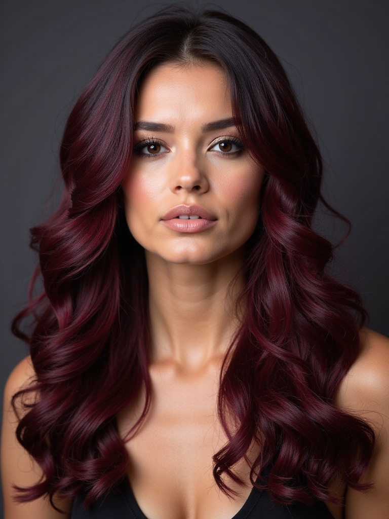 maintain vibrant burgundy color