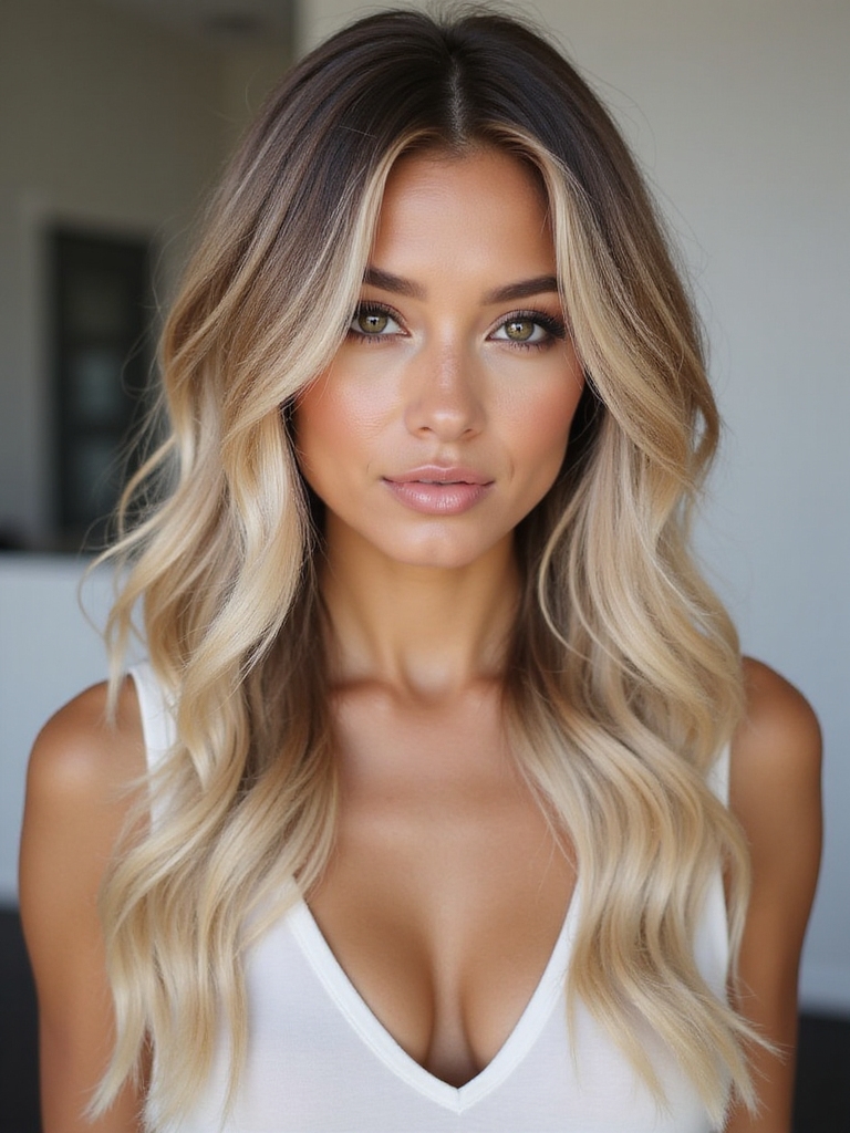 milk tea hair elegance