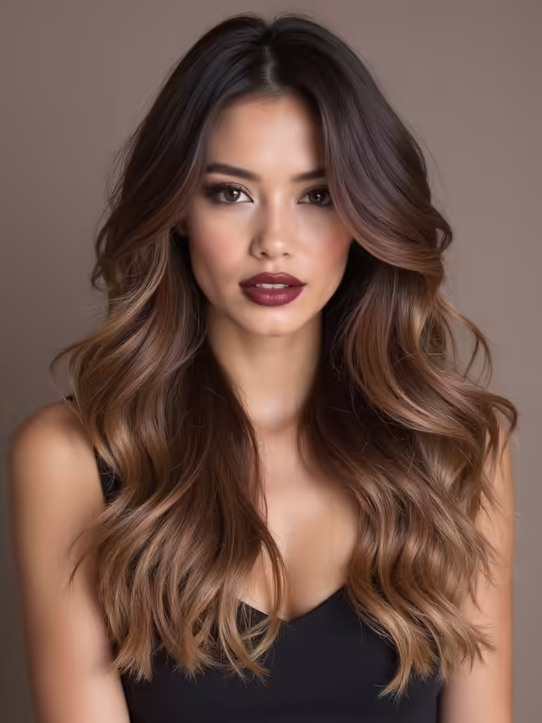 mocha latte hair trend