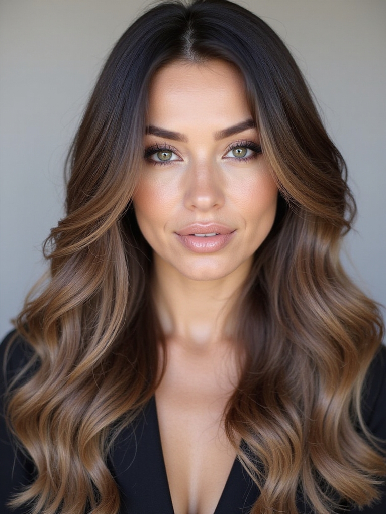 mushroom brown hair transition tips