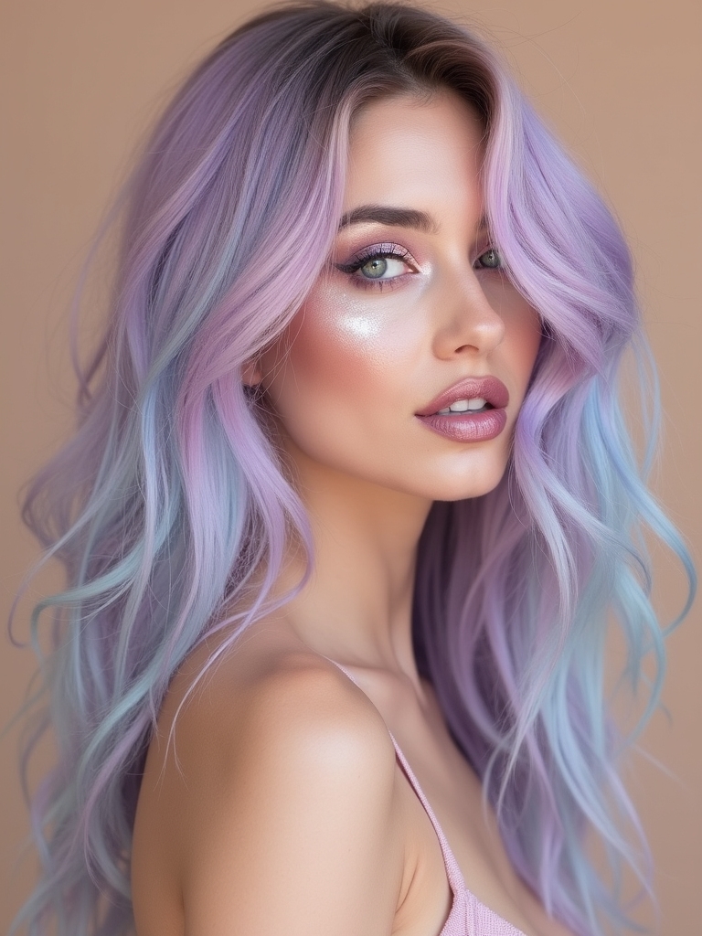 pastel hair color enchantment