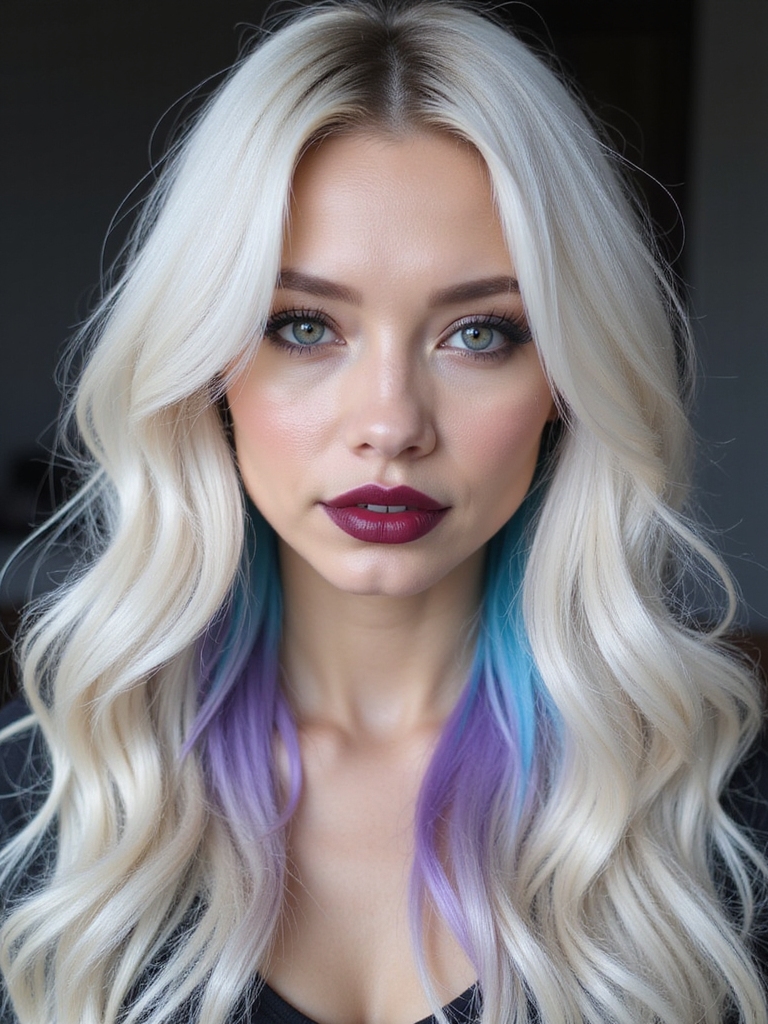 peekaboo shades for blondes