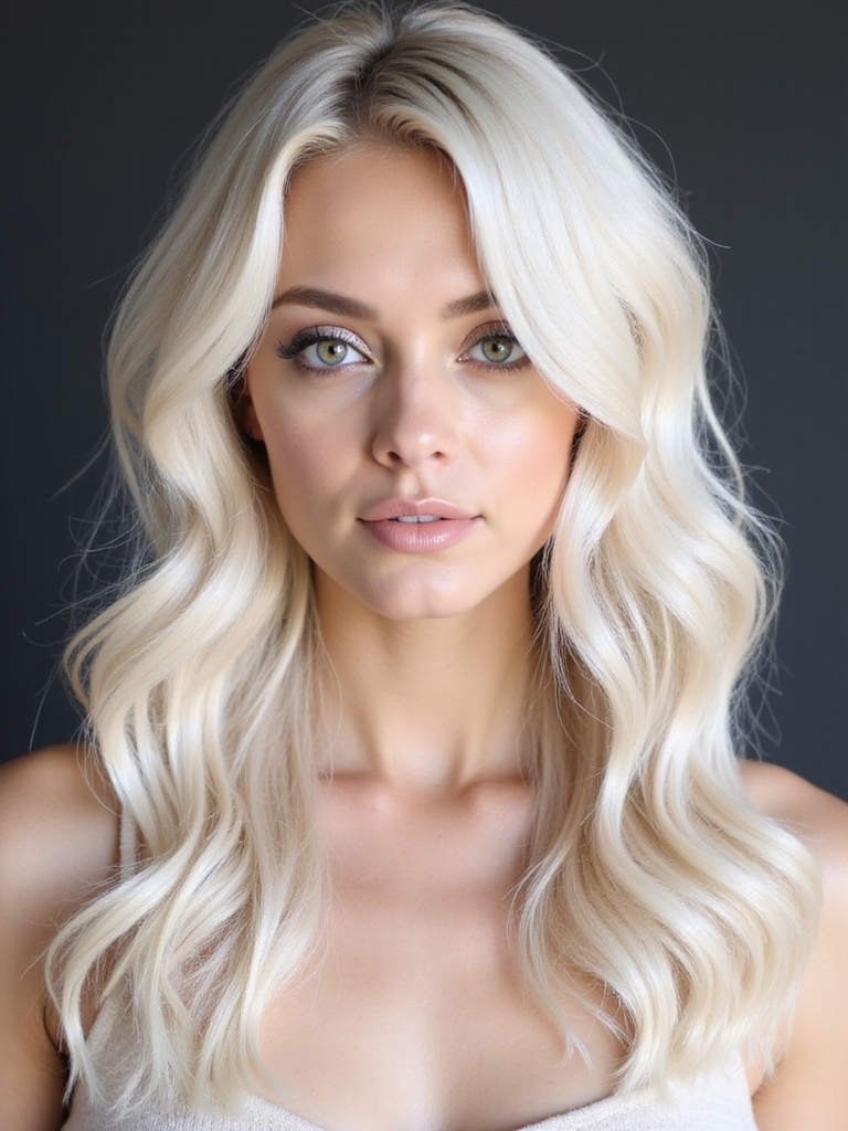 platinum blonde bold confidence