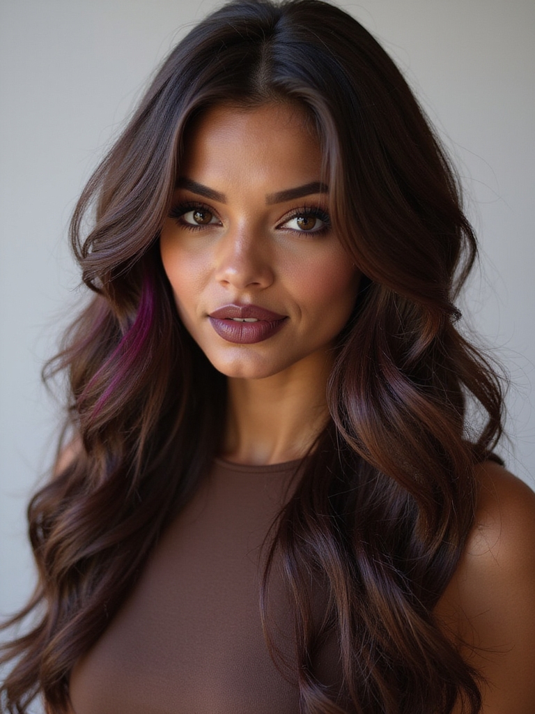 playful peekaboo hair colors
