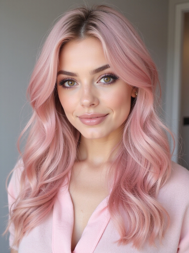 playful sophisticated pastel pink