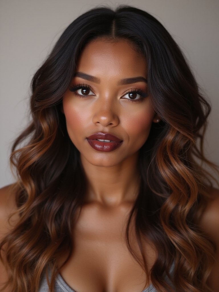 rich inviting mahogany hues