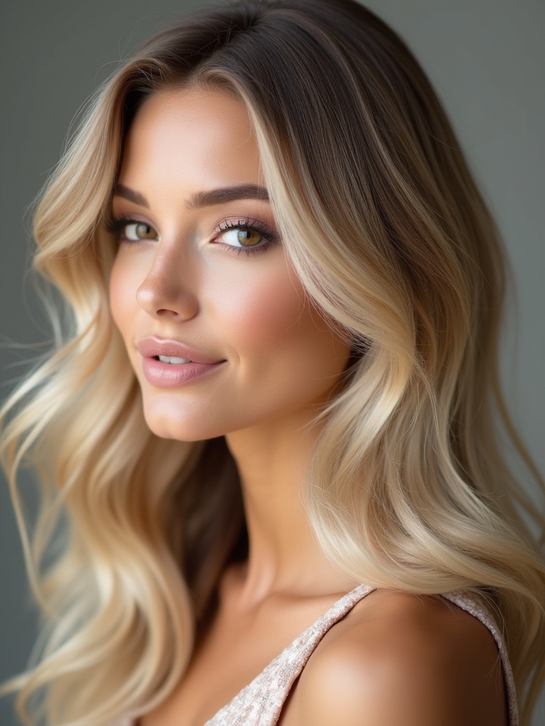 salon quality milk tea hair