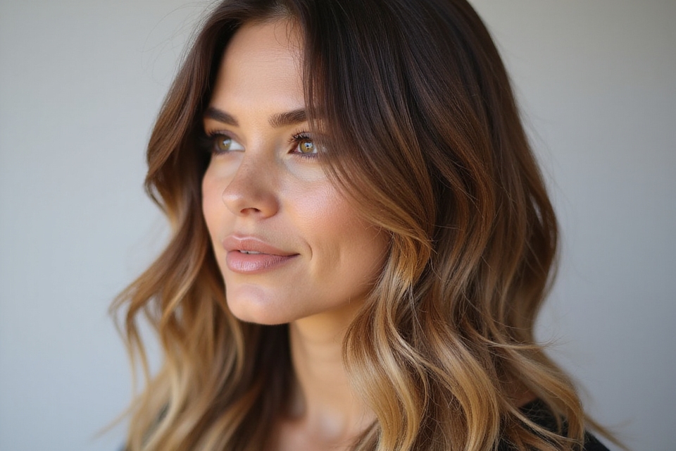 seamless ombre hair transition