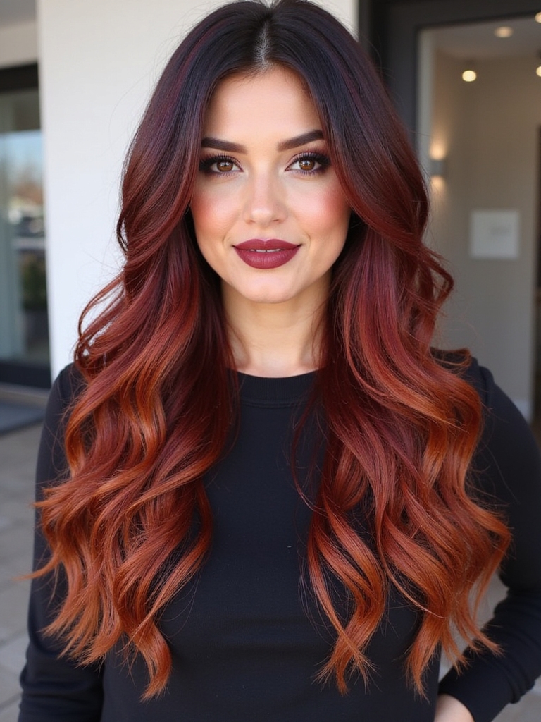 seasonal cherry cola hues