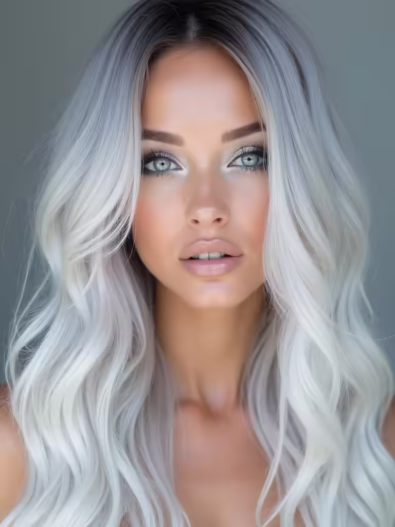 silver hair celebrity icons