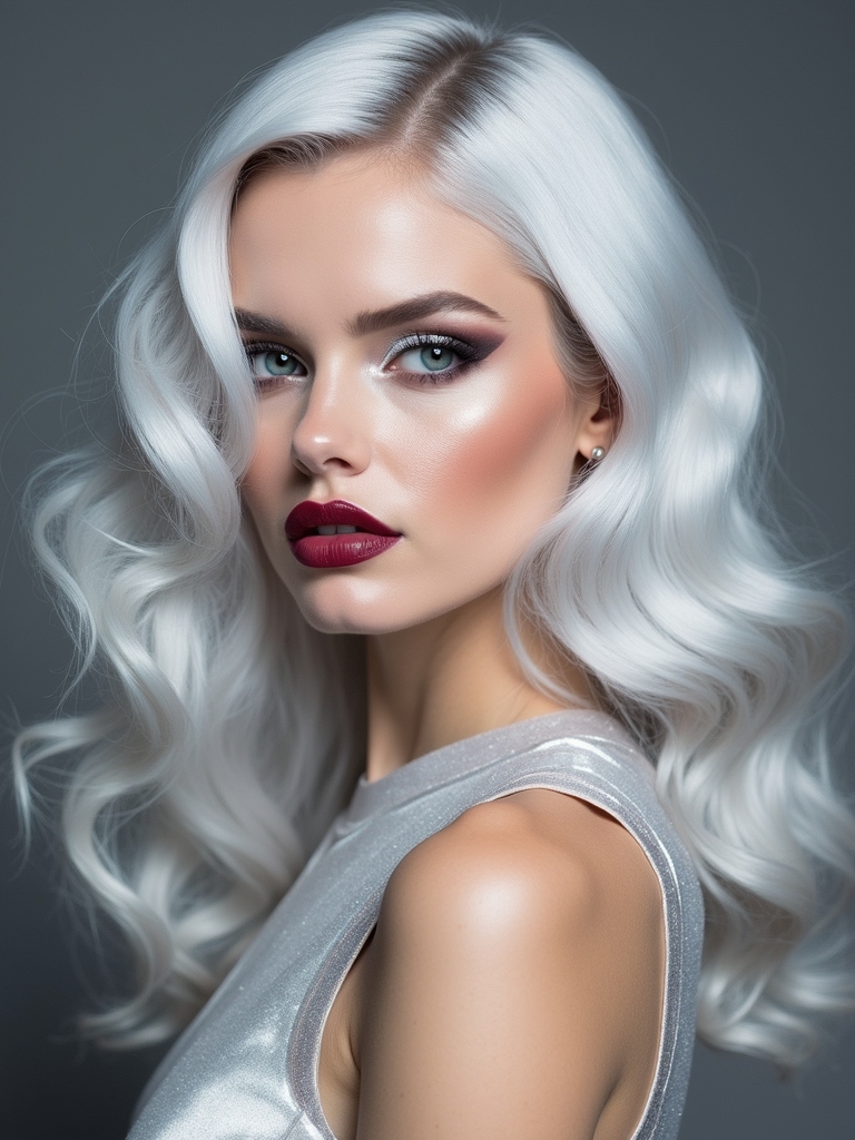 silver hair fashion trend