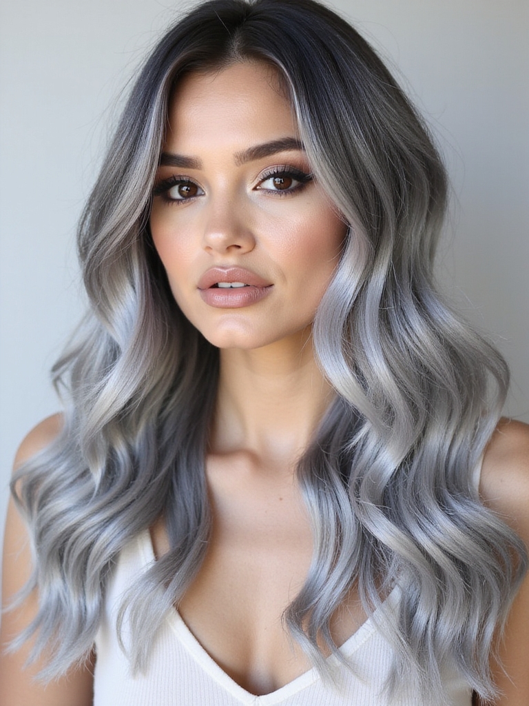 stunning silver hairstyle inspiration