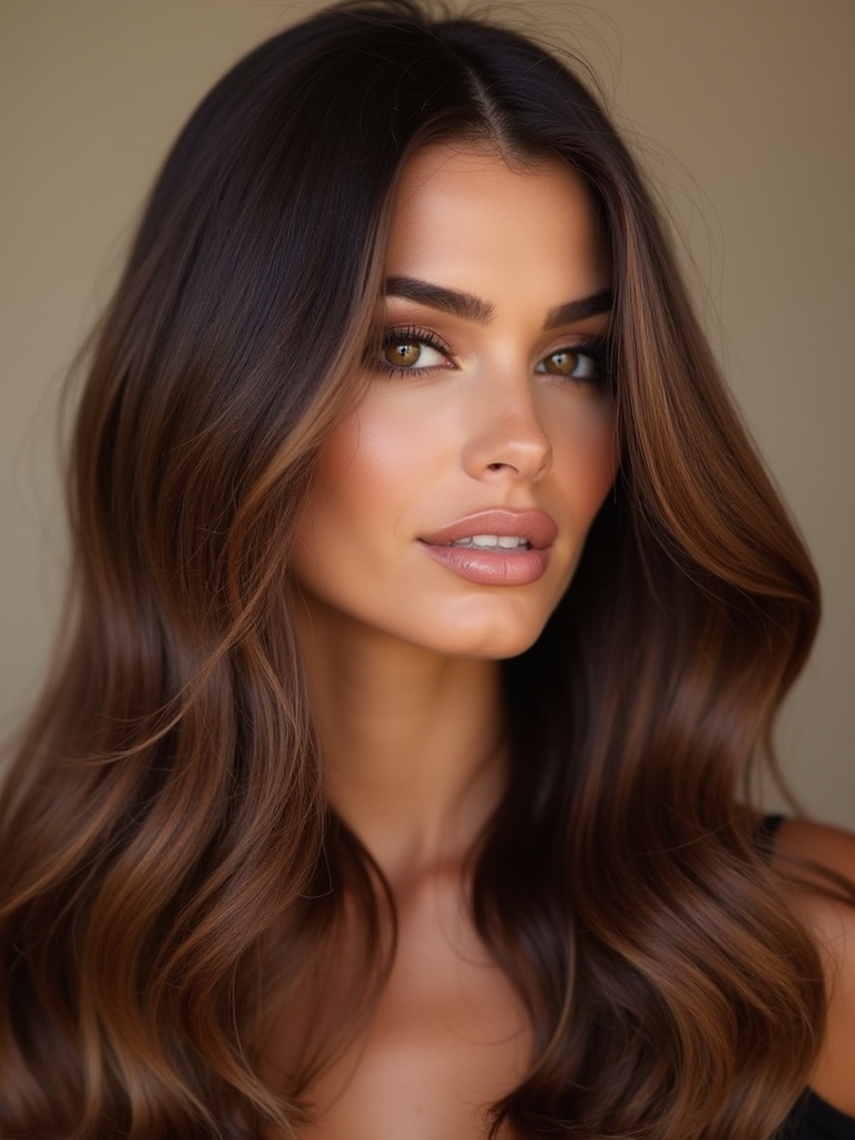subtle warm hair transformation