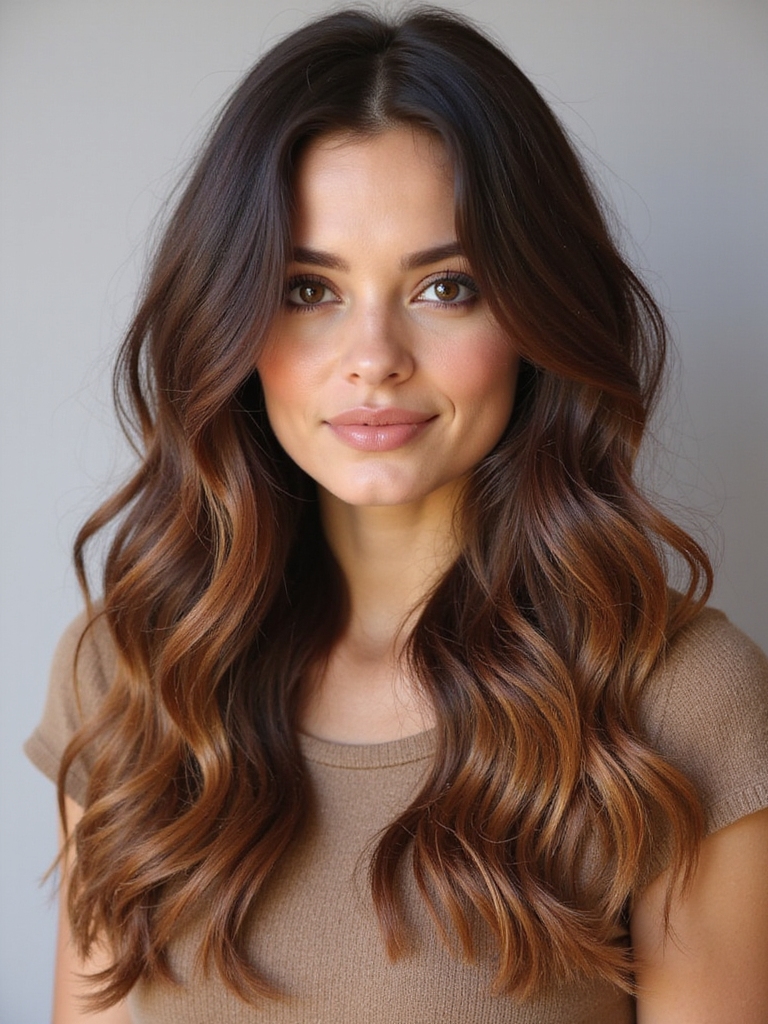 sun kissed honey balayage highlights