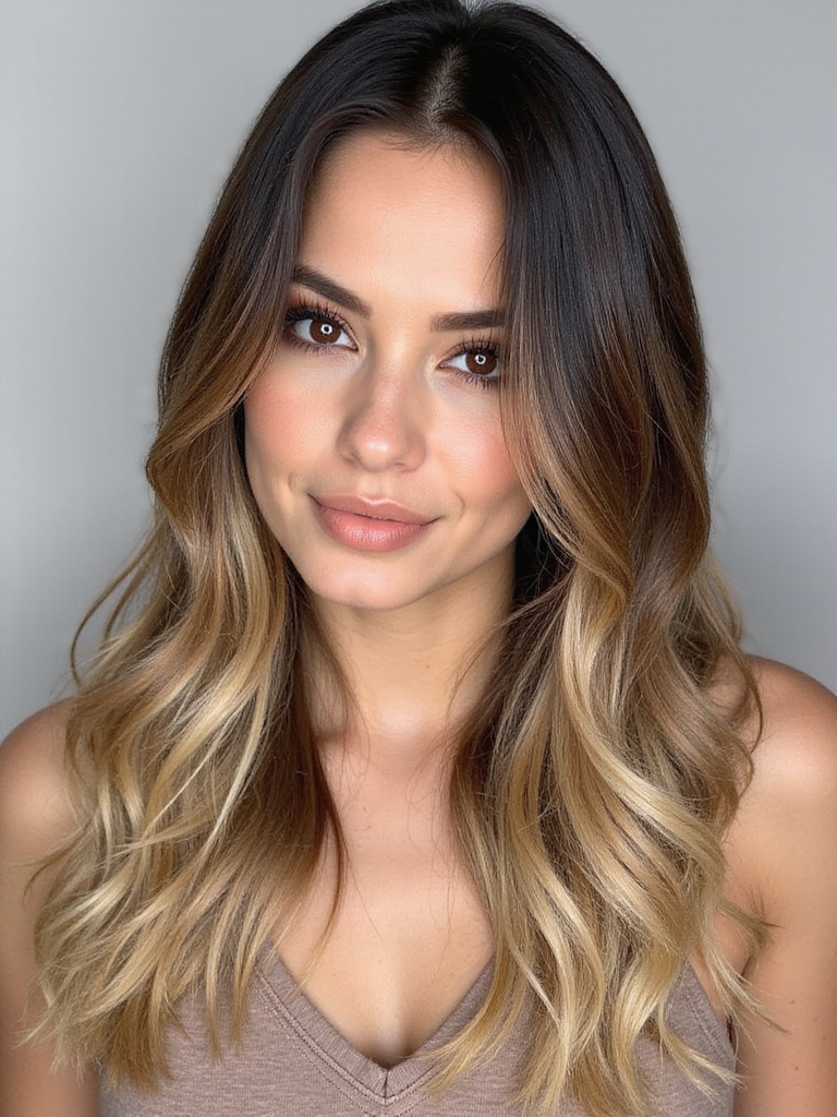 sun kissed vanilla bean ombre