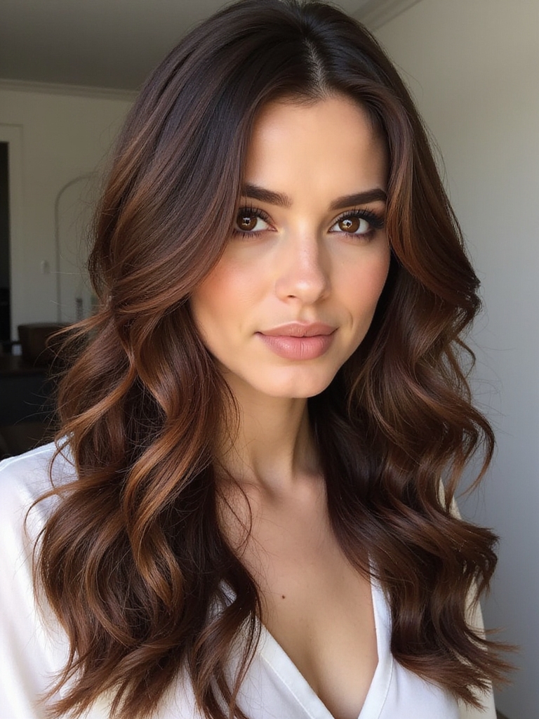 transform chocolate brown hair