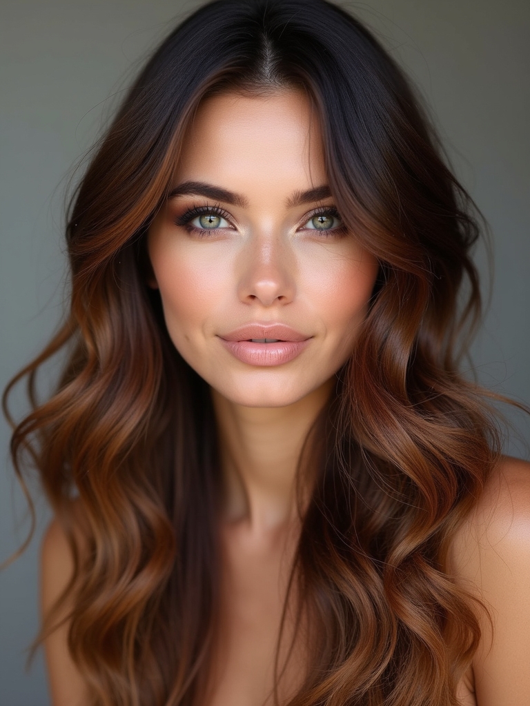 transitioning to mocha hair