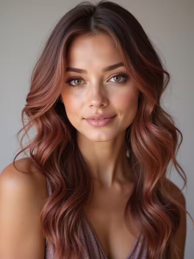 trendy romantic hair update