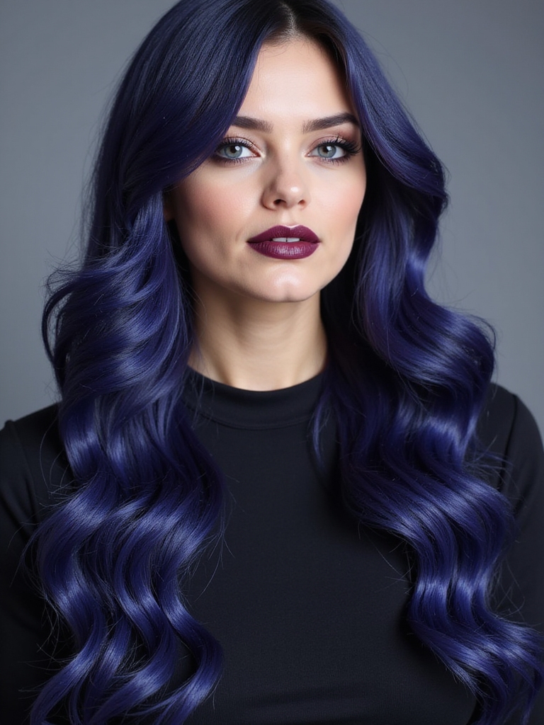 velvet indigo hair transformation