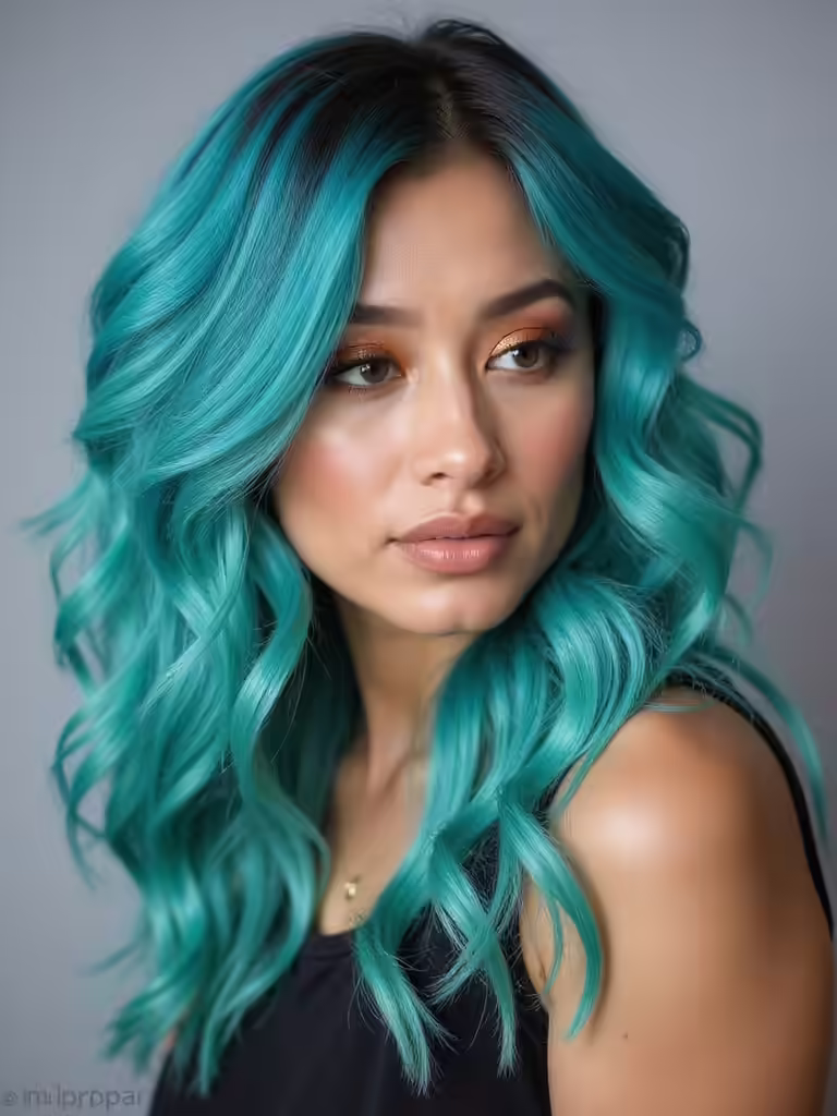 vibrant hair color inspiration