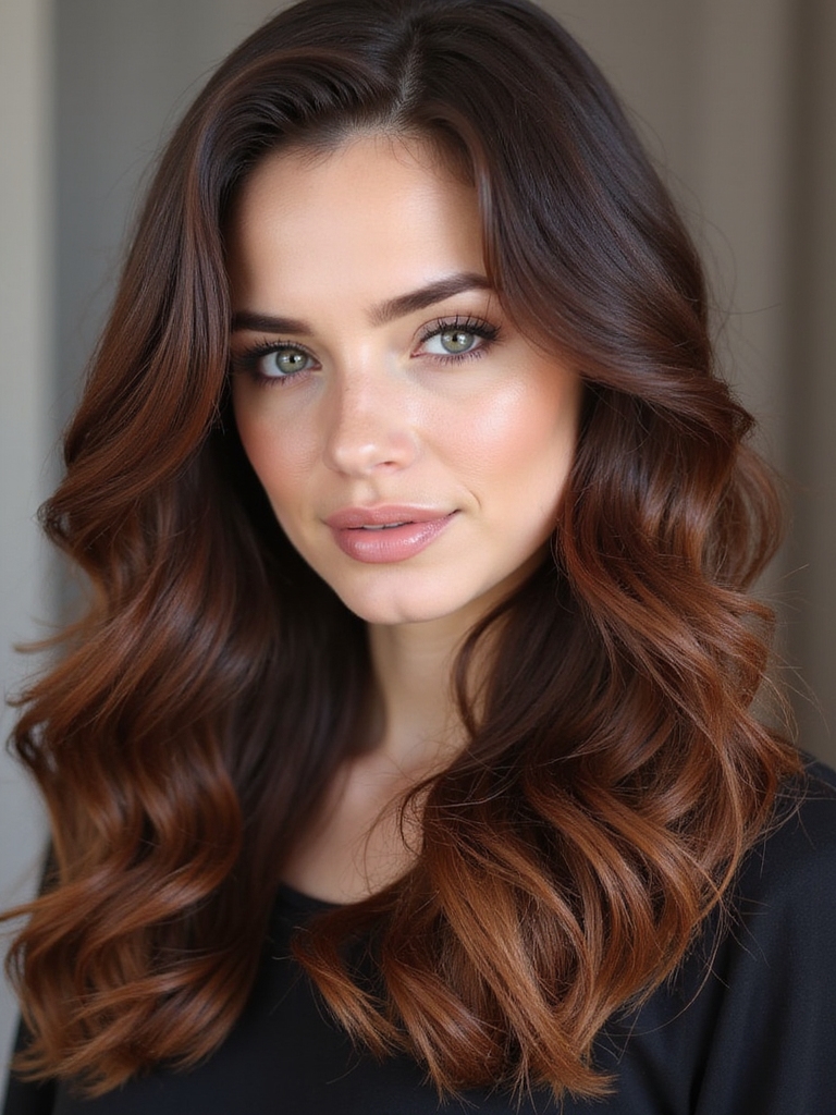 vintage warm copper tones