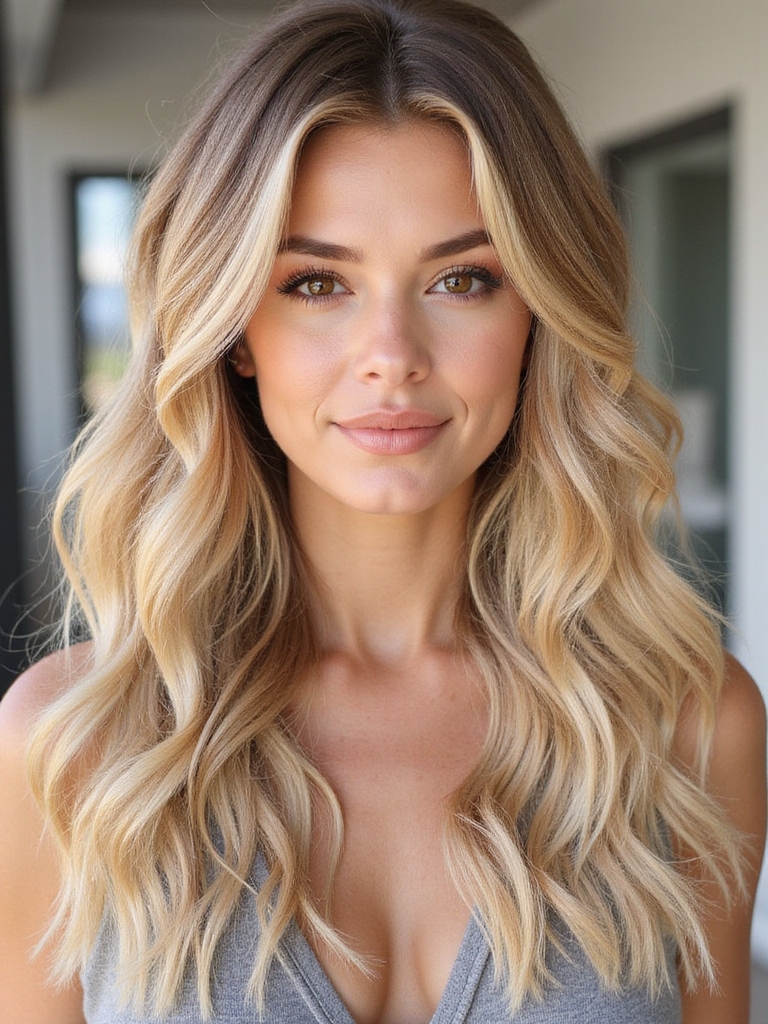 warm inviting honey blonde