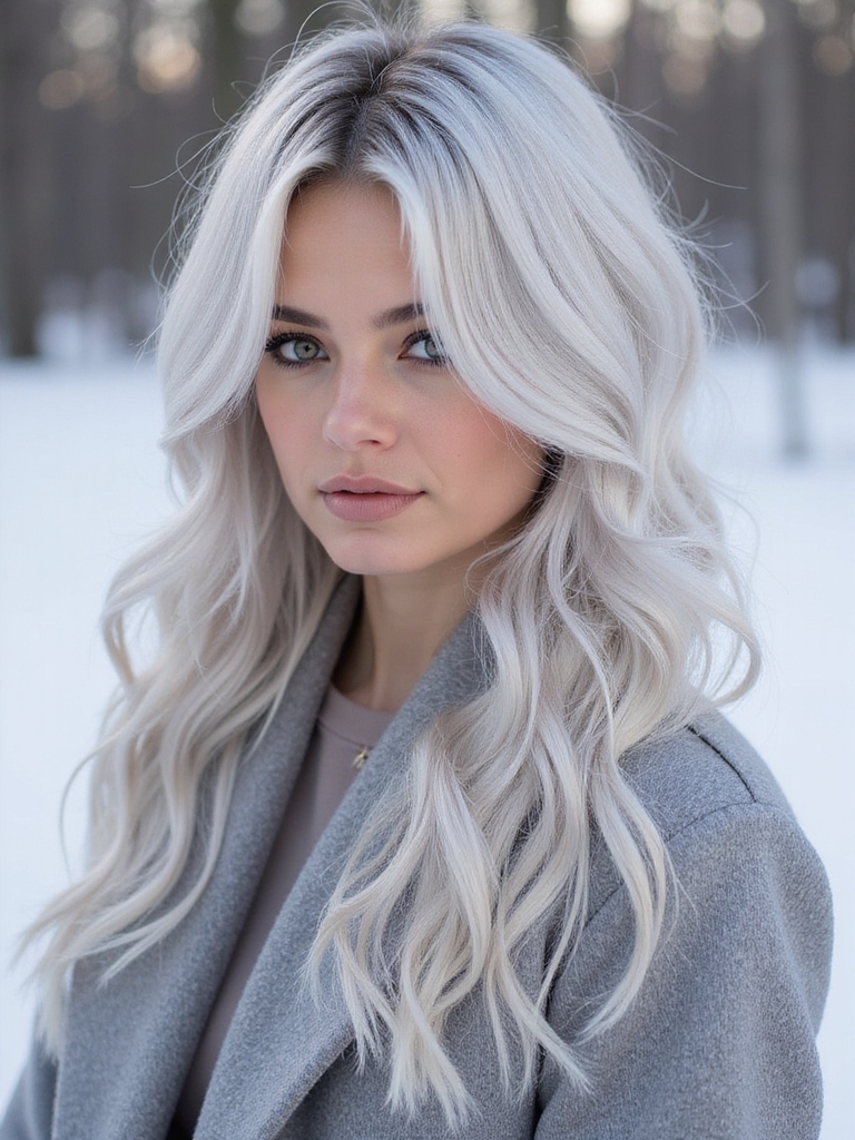 winter care for silver hair