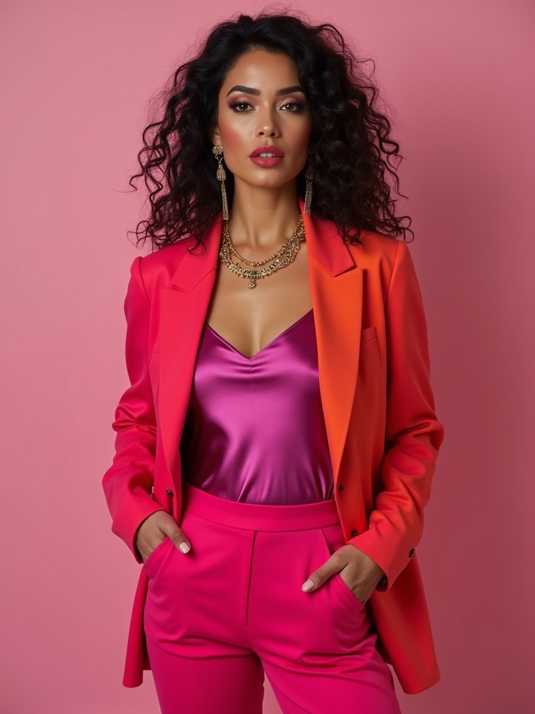 bold colors confident style