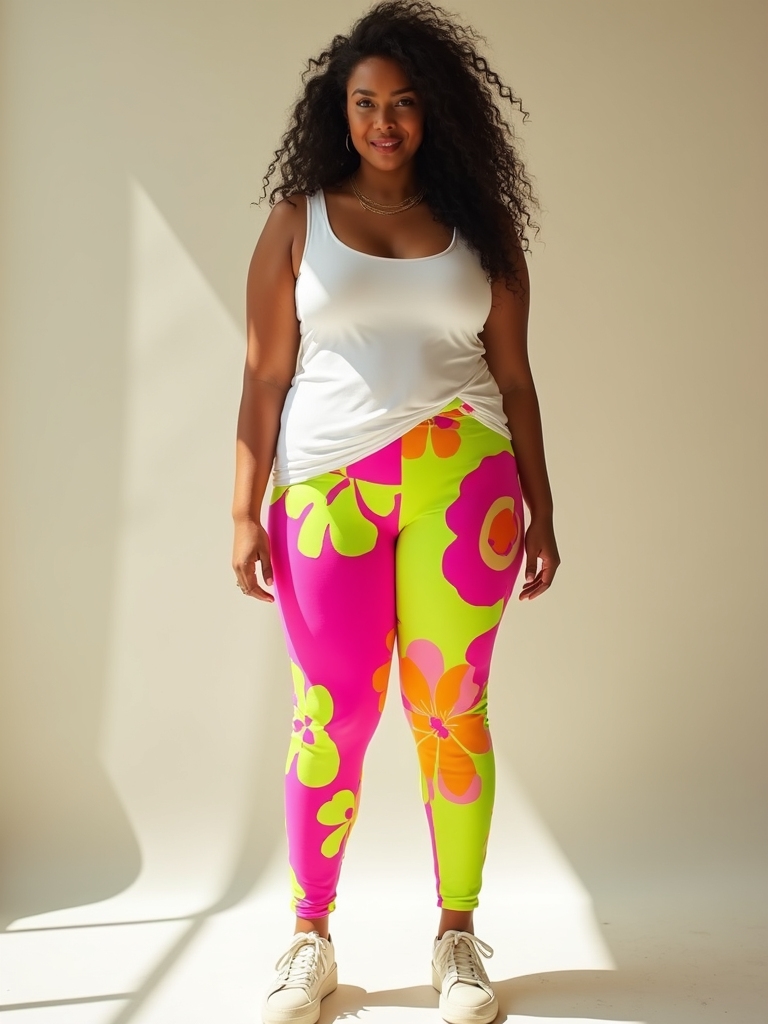 bold prints simple tops