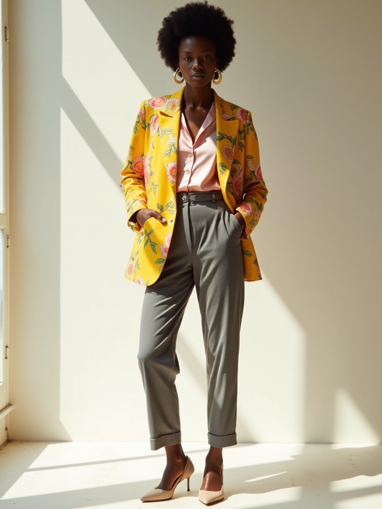 bold prints soft textures