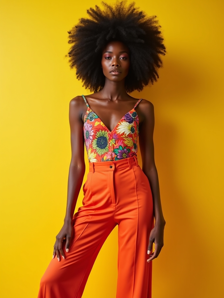 bold prints vibrant colors