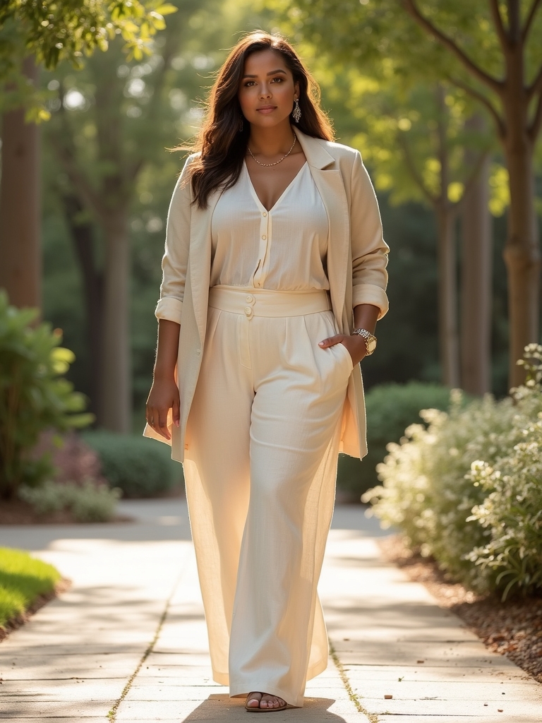 breathable chic linen separates
