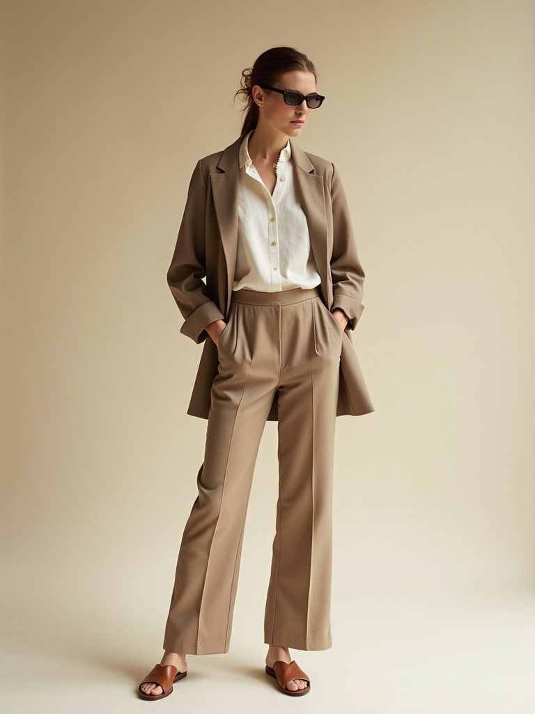 breathable draped linen comfort