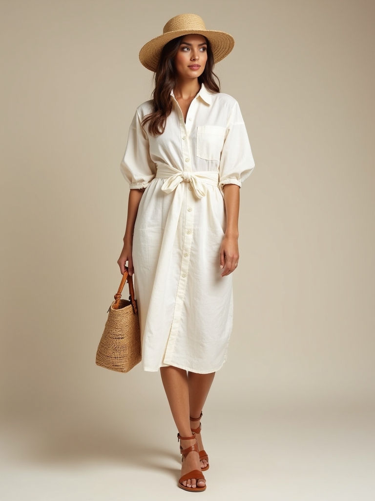 breathable linen dresses chic